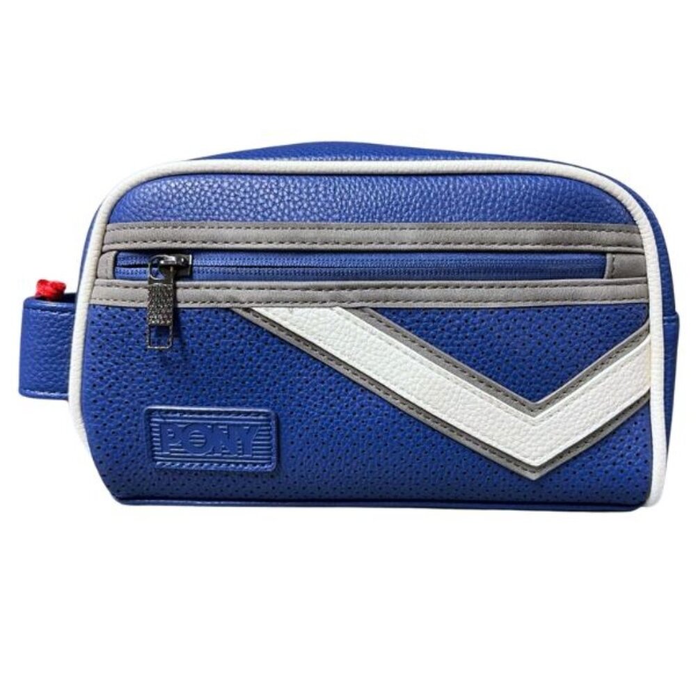 PONY Travel Collection Toiletry Bag | Blue Style Reggie | NWT